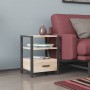 Тумба універсальна Ferrum-decor Вів'єн 1/1 50x41x40 чорний ДСП Дуб Сан-Марино 16мм (FRD-104140)