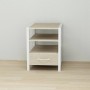 Тумба универсальная Ferrum-decor Вивьен 1/1 50x41x40 белый ДСП Дуб Сонома 16мм (FRD-104148)