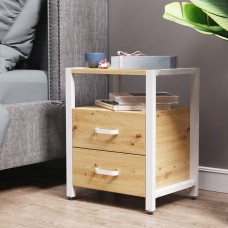 Тумба універсальна Ferrum-decor Вів'єн 2/2 50x41x40 білий ДСП Дуб Сан-Марино 16мм (FRD-104162)