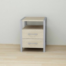 Тумба універсальна Ferrum-decor Вів'єн 2/2 50x41x40 сірий ДСП Дуб Сонома 16мм (FRD-104168)