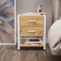 Тумба универсальная Ferrum-decor Вивьен 2/1 50x41x40 белый ДСП Дуб Сан-Марино 16мм (FRD-104177)