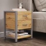 Тумба універсальна Ferrum-decor Вів'єн 2/1 50x41x40 сірий ДСП Дуб Сан-Марино 16мм (FRD-104182)