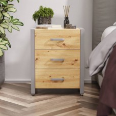 Тумба універсальна Ferrum-decor Вів'єн 3 50x41x40 сірий ДСП Дуб Сан-Марино 16мм (FRD-104197)