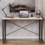Письменный стол Ferrum-decor Серии Конект 75x120x60 черный ДСП Дуб Сан-Марино 16мм (FRD-104202)