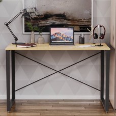Письмовий стіл Ferrum-decor Серії Конект 75x120x600 чорний ДСП Дуб Артизан 16мм (FRD-104203)
