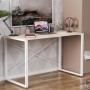 Письменный стол Ferrum-decor Серии Конект 75x120x60 белый ДСП Дуб Сан-Марино 16мм (FRD-104208)