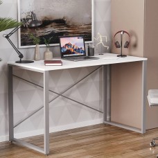 Письмовий стіл Ferrum-decor Серії Конект 75x120x600 сірий ДСП Біле 16мм (FRD-104213)