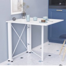 Стіл-книга трансформер Оріон 1 Ferrum-decor 750x810x730 Білий метал ДСП Біле 16 мм (FRD-104604)