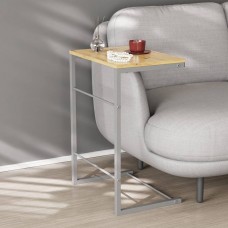 Столик приставний Террі Ferrum-decor 650x440x330 Сірий метал ДСП Дуб Артизан 16 мм (FRD-104667)