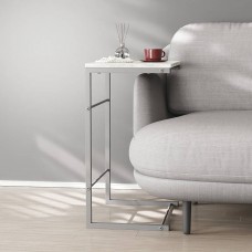 Столик приставний Террі Ferrum-decor 650x440x330 Сірий метал ДСП Бетон 16 мм (FRD-104668)