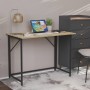 Стол раскладной Морис Ferrum-decor 750x1000x600 Черный металл ДСП Дуб Сонома 16 мм (FRD-104672)