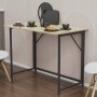 Стол раскладной Морис Ferrum-decor 750x1000x600 Черный металл ДСП Дуб Сонома 16 мм (FRD-104672)