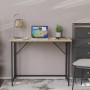 Стол раскладной Морис Ferrum-decor 750x1000x600 Черный металл ДСП Дуб Сонома 16 мм (FRD-104672)