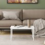 Стіл журнальний приставний Террі Комбо Ferrum-decor 345x662x440 Білий метал ДСП Біле 16 мм (FRD-105143)