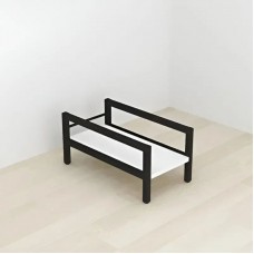 Подставка для системного блока Ferrum-decor Ники 21x24x45 Черный ДСП Белое 16мм (FRD-105286)