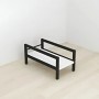 Подставка для системного блока Ferrum-decor Ники 21x24x45 Черный ДСП Белое 16мм (FRD-105286)