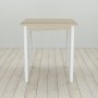Стол кухонный Ferrum-decor Агата 75x70x70 Белый ДСП Сонома 16мм (FRD-106240)