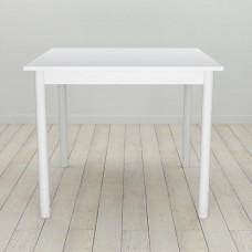 Стол кухонный Ferrum-decor Агата 75x90x90 Белый ДСП Белое 16мм (FRD-106257)