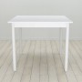 Стол кухонный Ferrum-decor Агата 75x90x90 Белый ДСП Белое 16мм (FRD-106257)