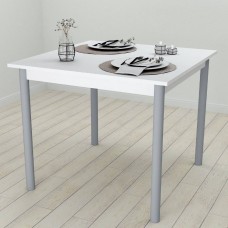 Стол кухонный Ferrum-decor Агата 75x90x90 Серый ДСП Белое 16мм (FRD-106260)