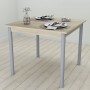 Стол кухонный Ferrum-decor Агата 75x90x90 Серый ДСП Сонома 16мм (FRD-106261)
