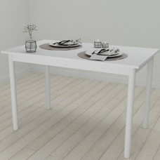Стол кухонный Ferrum-decor Бенита 75x120x80 Белый ДСП Белое 16мм (FRD-106284)
