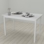 Стол кухонный Ferrum-decor Бенита 75x120x70 Белый ДСП Белое 16мм (FRD-106275)