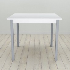 Стол кухонный Ferrum-decor Диего 75x80x80 Серый ДСП Белое 16мм (FRD-106305)