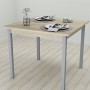 Стол кухонный Ferrum-decor Диего 75x90x90 Серый ДСП Сонома 16мм (FRD-106315)