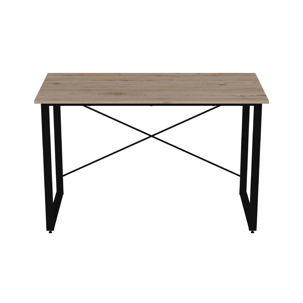 Стол письменный Дейв Ferrum-decor 750x1000x600 Черный металл ДСП Дуб Сан-Марино 32 мм (FRD-106470)