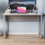 Стол письменный Майк Ferrum-decor 75x120x70 Серый металл ДСП Бетон 32 мм (FRD-106536)
