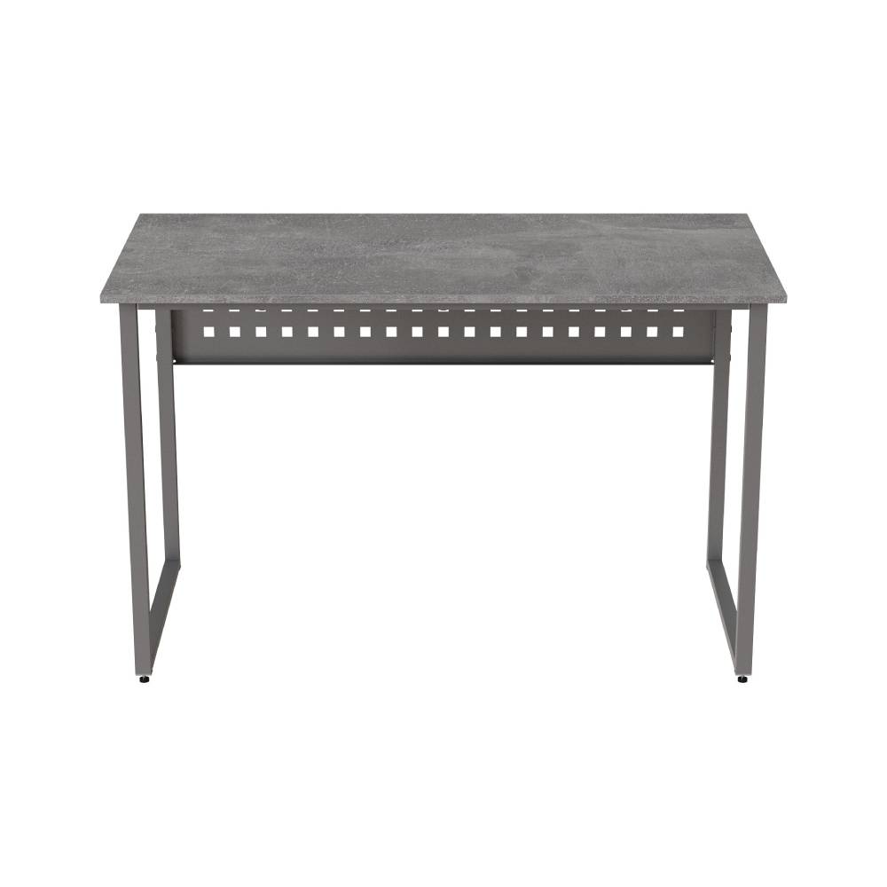 Стол письменный Майк Ferrum-decor 75x120x70 Серый металл ДСП Бетон 32 мм (FRD-106536)