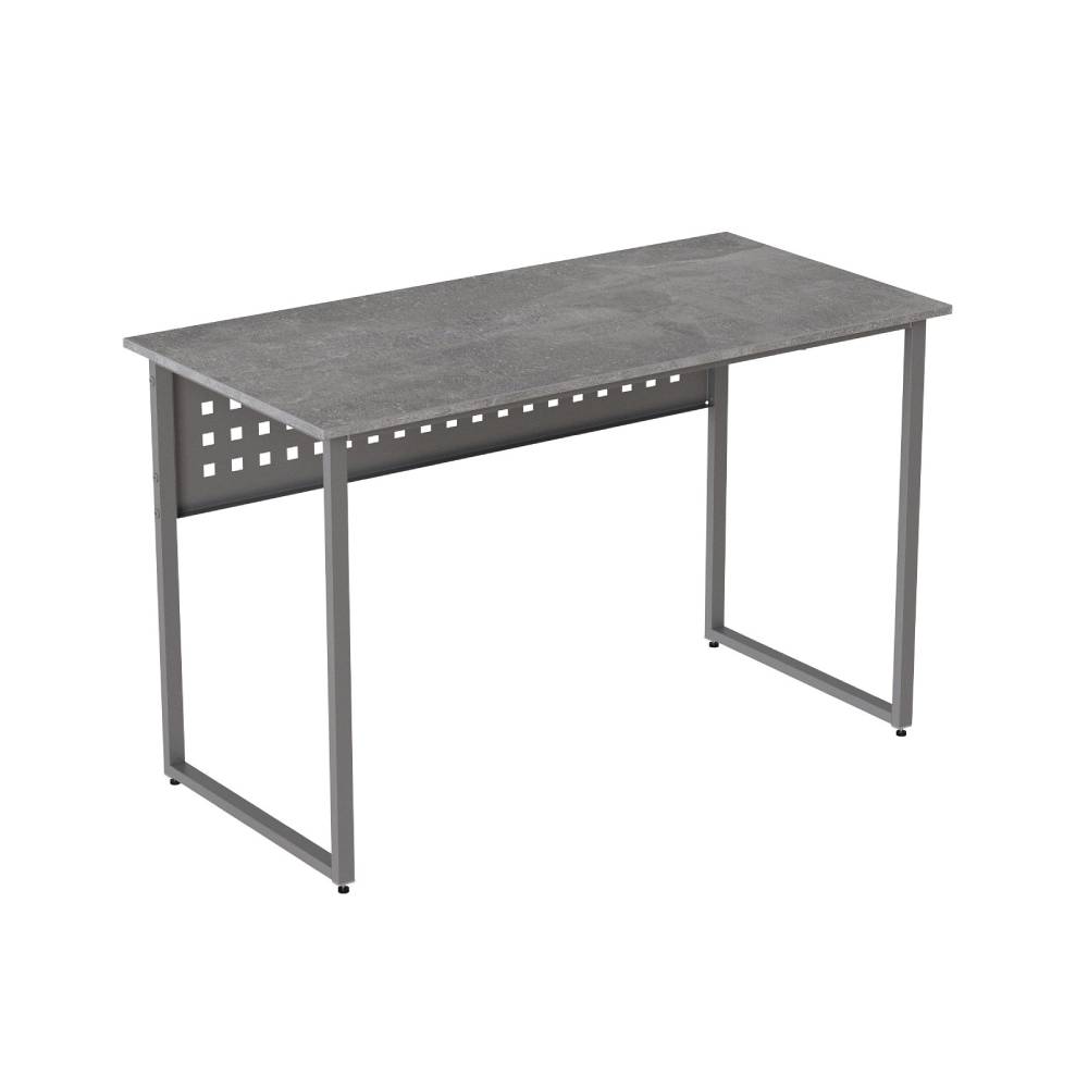 Стол письменный Майк Ferrum-decor 75x120x70 Серый металл ДСП Бетон 32 мм (FRD-106536)