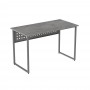 Стол письменный Майк Ferrum-decor 75x120x70 Серый металл ДСП Бетон 32 мм (FRD-106536)