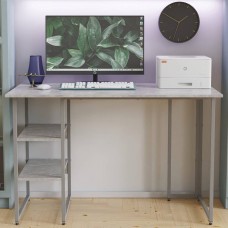 Стіл письмовий Кевін Ferrum-decor 75x140x70 Сірий метал ДСП Бетон 16 мм (FRD-106575)