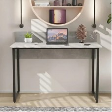 Стіл письмовий Скай Ferrum-decor 75x120x60 Чорний метал ДСП Бетон 32 мм (FRD-106660)