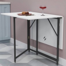 Стіл трансформер книжка Вуді Ferrum-decor 75x130x90 Чорний метал ДСП (FRD-106752)