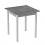 Стол кухонный Ferrum-decor Диего 75x70x70 Белый ДСП Бетон 16мм (FRD-105573)