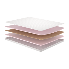 Топпер Flip Granat cocos/Гранат кокос, Розмір матрацу (ШхД) 120x200 (MTL-141064)