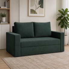 Диван ортопедичний Мекко Denver 1560х960 Bonel Standart Hard Plus IV категорія Bestseller Emerald (MEK-161340)