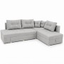 Диван ортопедичний поворотний Мекко Mercury 3000*2150 Pocket Spring Cocos III категорія Austin 17 Silver (MEK-161099)