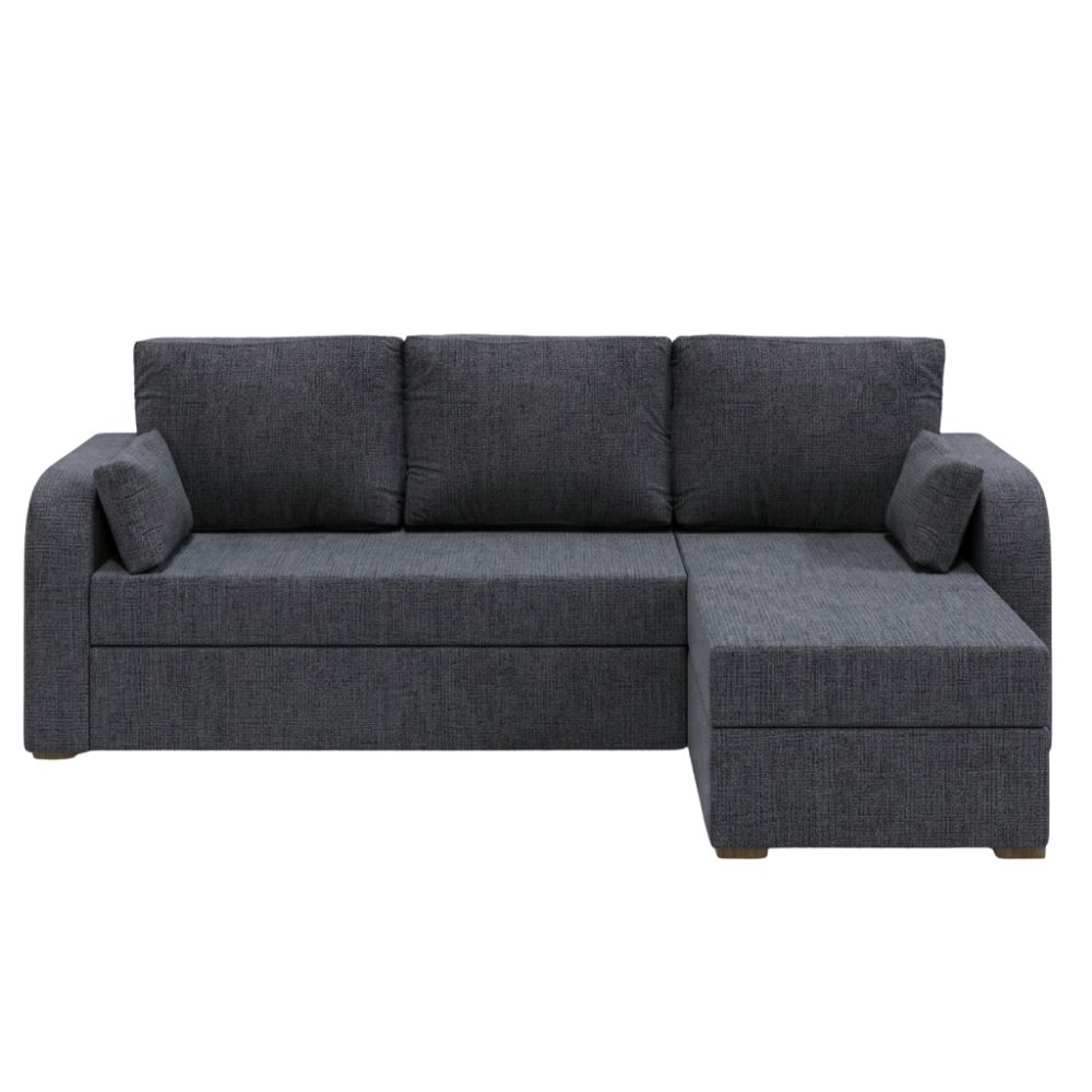Кутовий диван ортопедичний Мекко Wilson 1950*1450 Gold IV категорія Bestseller Dark Grey (MEK-161530)