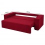Ортопедический диван Мекко Bono 2600*960 Pocket Spring Cocos I категория Riviera 057 (MEK-161410)