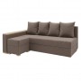 Кутовий ортопедичний диван Мекко Cube 2250×1430 Lux III категорія Austin 3 Antelope (MEK-161540)