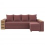 Кутовий ортопедичний диван Мекко Cube Shuttle 2600x1430 Pocket Spring Cocos I категорія Riviera 065 (MEK-161139)