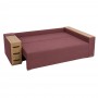 Кутовий ортопедичний диван Мекко Cube Shuttle 2600x1430 Pocket Spring Cocos I категорія Riviera 065 (MEK-161139)