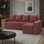 Кутовий ортопедичний диван Мекко Cube Shuttle 2600x1430 Pocket Spring Cocos I категорія Riviera 065 (MEK-161139)