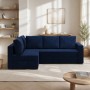 Кутовий ортопедичний диван Мекко Lincoln 2400*1500 Pocket Spring Cocos I категорія Riviera 078 (MEK-161280)