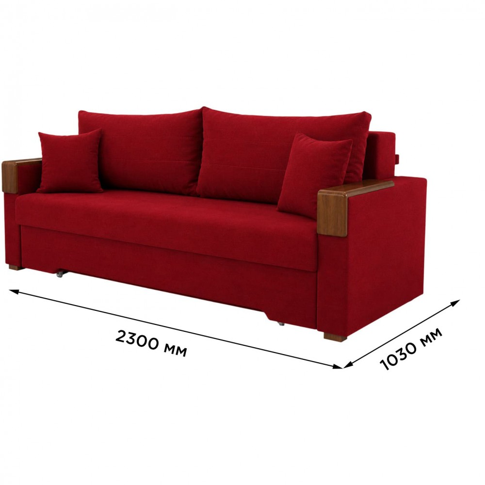 Ортопедический раскладной диван Мекко Reston Maxi Bonel Standart Hard Plus ткань Bagama 42 (MEK-161420)