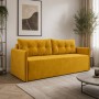 Ортопедический диван Мекко Yes! 2050x860 Pocket Spring Cocos II категория Allure Premium Yellow (MEK-161119)